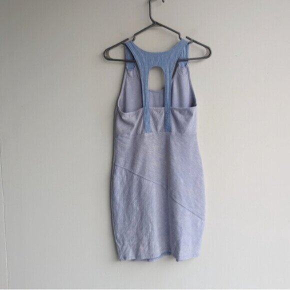 Free People acid wash bodycon bandage mini dress - Picture 2 of 5